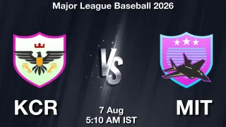 KCR vs MIT - Major League