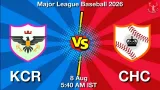 KCR vs CHC Dream11 Prediction, Preview & Updates - <small>Sat, 08 Aug 05:40 AM IST</small>