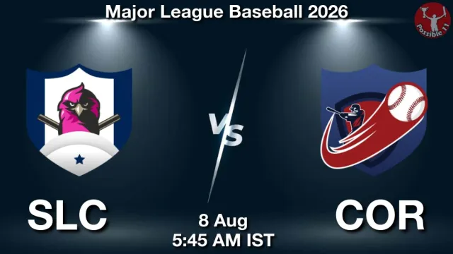 SLC vs COR Match Previews and Baseball Tips