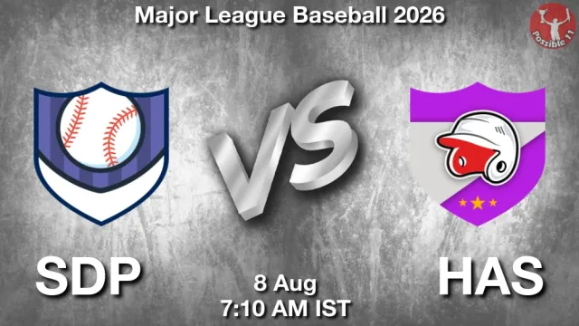 SDP vs HAS Match Previews and Baseball Tips