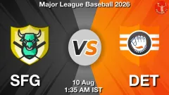 SFG vs DET Match Result