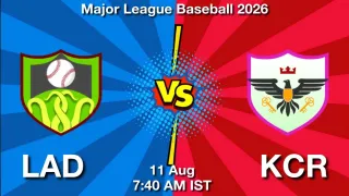 LAD vs KCR - Major League