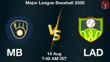 MB vs LAD Dream11 Prediction, Preview & Updates - <small>Fri, 14 Aug 07:40 AM IST</small>