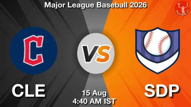 CLE vs SDP Match Previews and Baseball Tips
