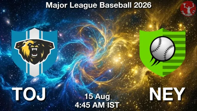 TOJ vs NEY Match Previews and Baseball Tips