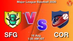 SFG vs COR Match Result