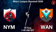 NYM vs WAN Match Result