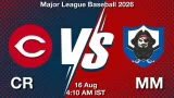 CR vs MM Dream11 Prediction, Preview & Updates - <small>Sun, 16 Aug 04:10 AM IST</small>