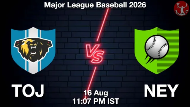 TOJ vs NEY Match Previews and Baseball Tips