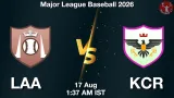LAA vs KCR Dream11 Prediction, Preview & Updates - <small>Mon, 17 Aug 01:37 AM IST</small>