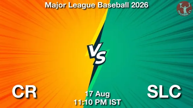 CR vs SLC Match Previews and Baseball Tips
