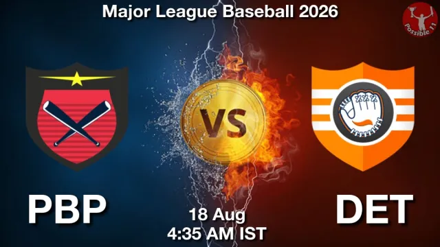 PBP vs DET Match Previews and Baseball Tips