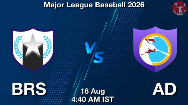 BRS vs AD Match Previews and Baseball Tips