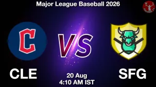 CLE vs SFG CLE vs SFG - Major League