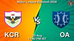 KCR vs OA Match Result