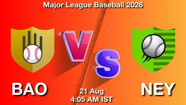 BAO vs NEY Match Previews and Baseball Tips