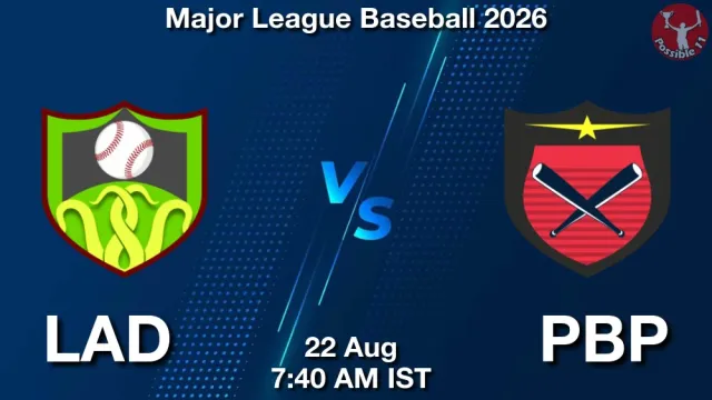 LAD vs PBP Match Previews and Baseball Tips