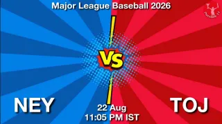 NEY vs TOJ Dream11 Prediction