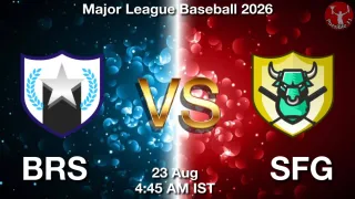 BRS vs SFG - Major League