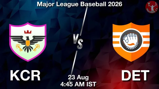 KCR vs DET Match Previews and Baseball Tips