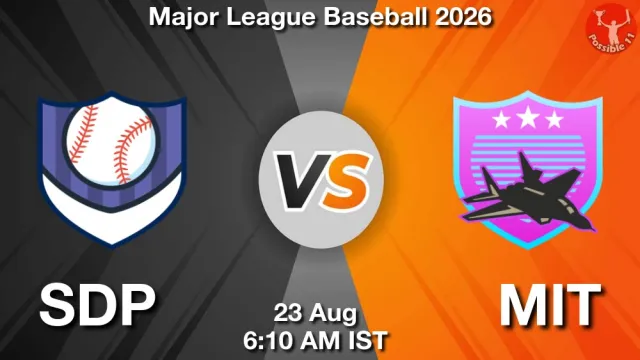 SDP vs MIT Match Previews and Baseball Tips