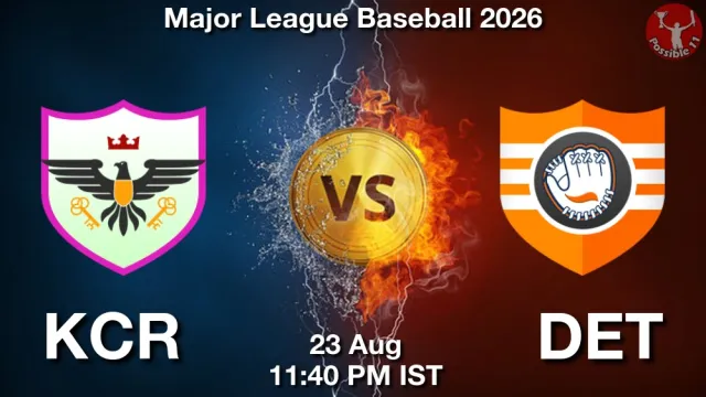 KCR vs DET Match Previews and Baseball Tips