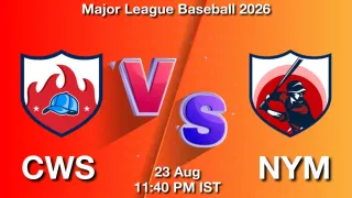 CWS vs NYM - Major League