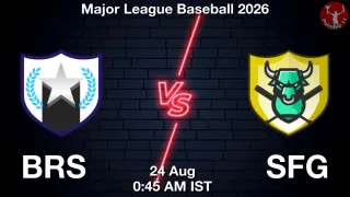 BRS vs SFG - Major League