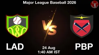 LAD vs PBP - Major League