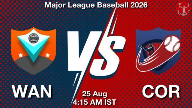 WAN vs COR Match Previews and Baseball Tips