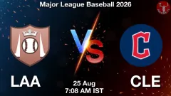 LAA vs CLE Match Result
