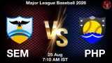 SEM vs PHP Dream11 Prediction, Preview & Updates - <small>Tue, 25 Aug 07:10 AM IST</small>