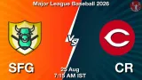 SFG vs CR Dream11 Prediction, Preview & Updates - <small>Tue, 25 Aug 07:15 AM IST</small>