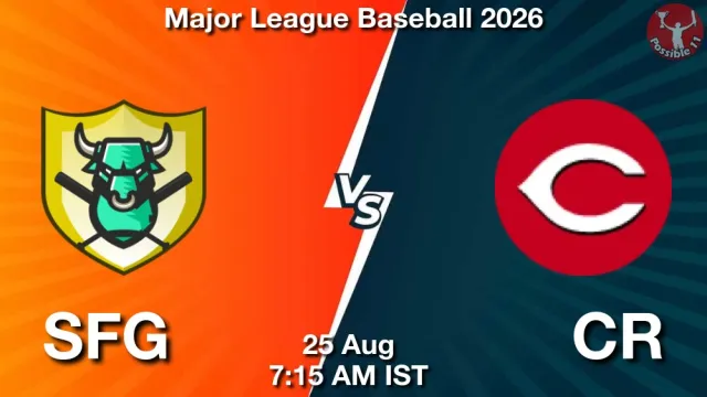 SFG vs CR Match Previews and Baseball Tips