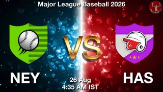 NEY vs HAS Matcch Previews