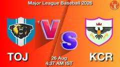 TOJ vs KCR Match Result