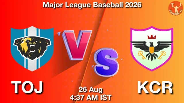 TOJ vs KCR Match Previews and Baseball Tips