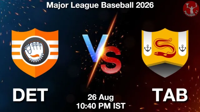 DET vs TAB Match Previews and Baseball Tips