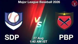 SDP vs PBP SDP vs PBP - Major League