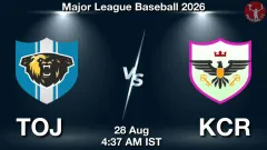 TOJ vs KCR Match Result