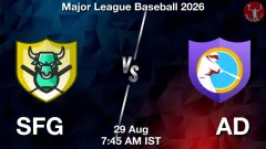 SFG vs AD Match Result