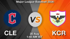 CLE vs KCR Match Result