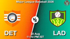 DET vs LAD Match Result