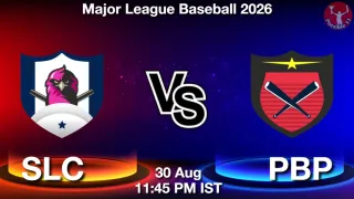 SLC vs PBP - Major League
