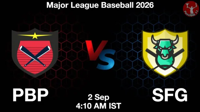 PBP vs SFG Match Previews and Baseball Tips