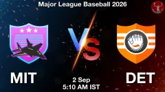 MIT vs DET Match Result