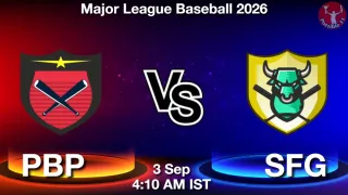 PBP vs SFG - Major League