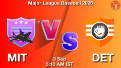 MIT vs DET Match Result