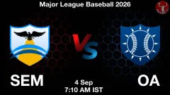 SEM vs OA Match Result