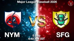 NYM vs SFG Match Result